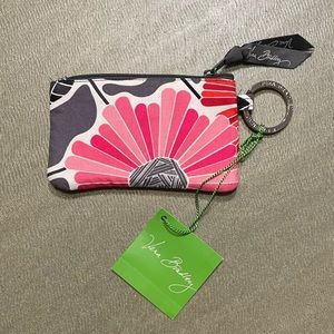 NWT Vera Bradley Zip ID Case CHEERY BLOSSOMS